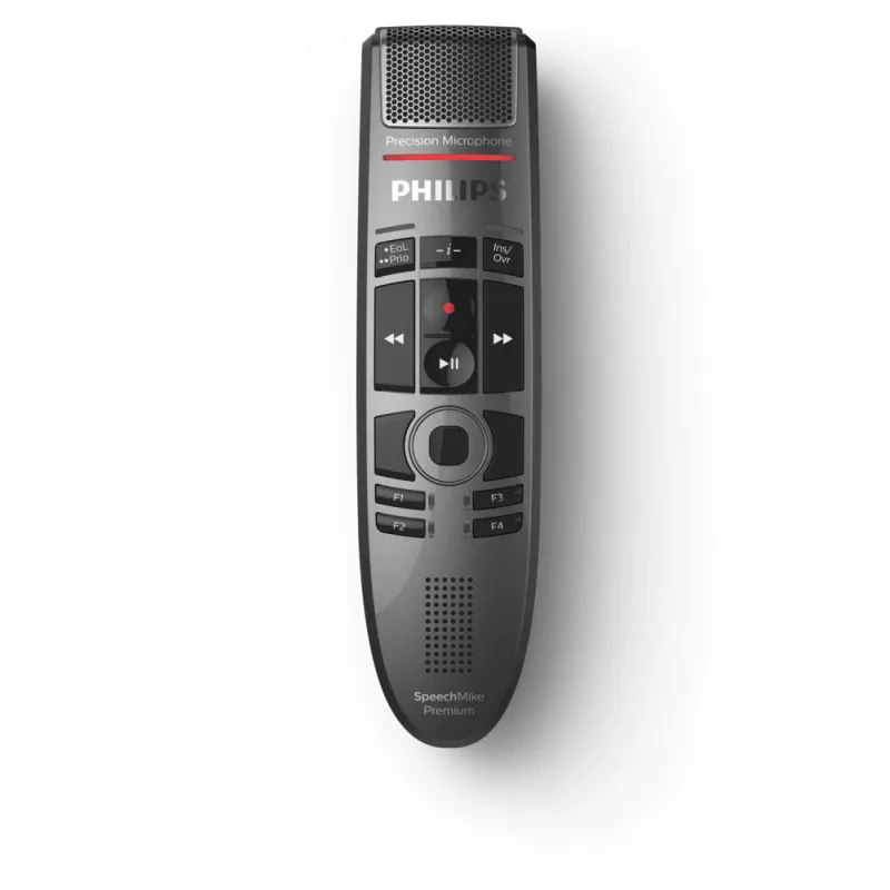 Micrófono Philips SpeechMike Premium Touch negro unidireccional USB con cable -37 dB