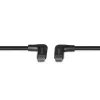 Cable Lindy 1m USB 3.2 USB-C acodado a USB-C acodado, 10Gbps
