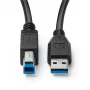 Microconnect MC-ITH-USB3AB-005 Cable USB USB 3.2 Gen 1 (3.1 Gen 1) 5 m USB A USB B negro