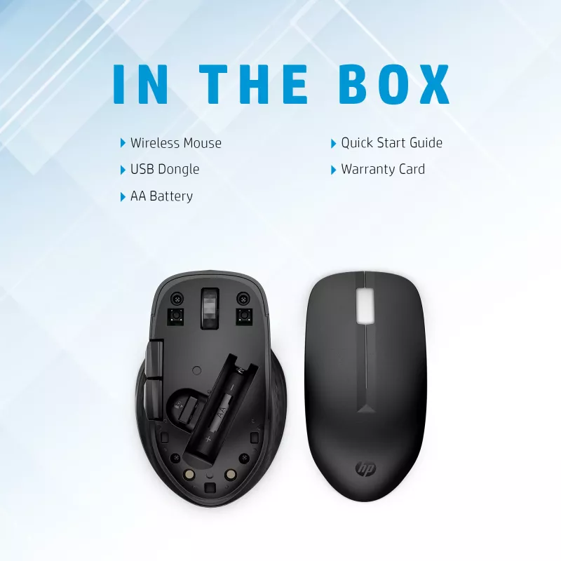 Ratón HP 435 Multi-Device Wireless RF inalámbrico + Bluetooth