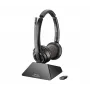 HP Poly Savi 8220 UC Microsoft Teams certificado DECT 1880-1900 MHz USB-A auricular