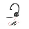 HP Poly Blackwire 3310 Microsoft Teams Certified auricular + adaptador USB-C/A TAA