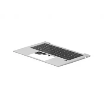 Parte superior de portátil con teclado HP N09276-131 — pieza de repuesto negra