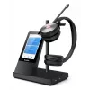 Auriculares inalámbricos DECT Yealink WH66 — Dual Teams, Bluetooth, supraaural, diadema, 20–20000 Hz, 127 g, negro