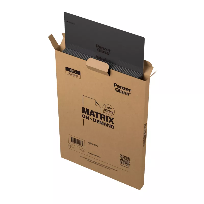 PanzerGlass ® Matte Privacy MATRIX película para smartphone (10 uds.)