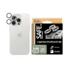 PanzerGlass SAFE. by ® protector de lente de cámara brillo plata iPhone 16 Pro | 16 Pro Max