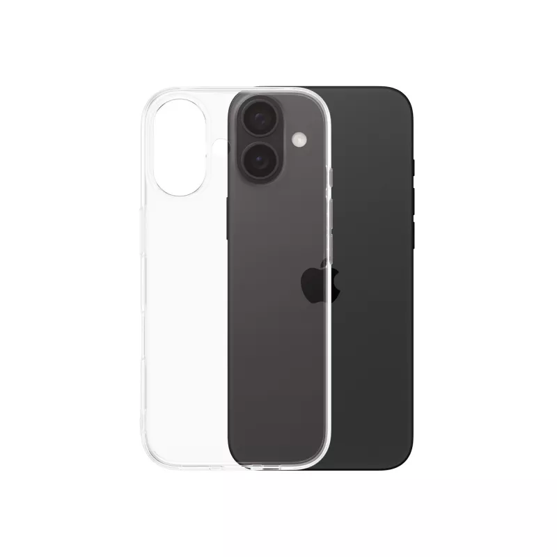 PanzerGlass SAFE. by ® funda TPU transparente iPhone 16 | BULK