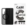 PanzerGlass CARE™ by ® Urban Combat Case Smokey con negro compatible con Qi Samsung Galaxy S24