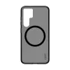 PanzerGlass CARE™ by ® Urban Combat Case Smokey con negro compatible con Qi Samsung Galaxy S24