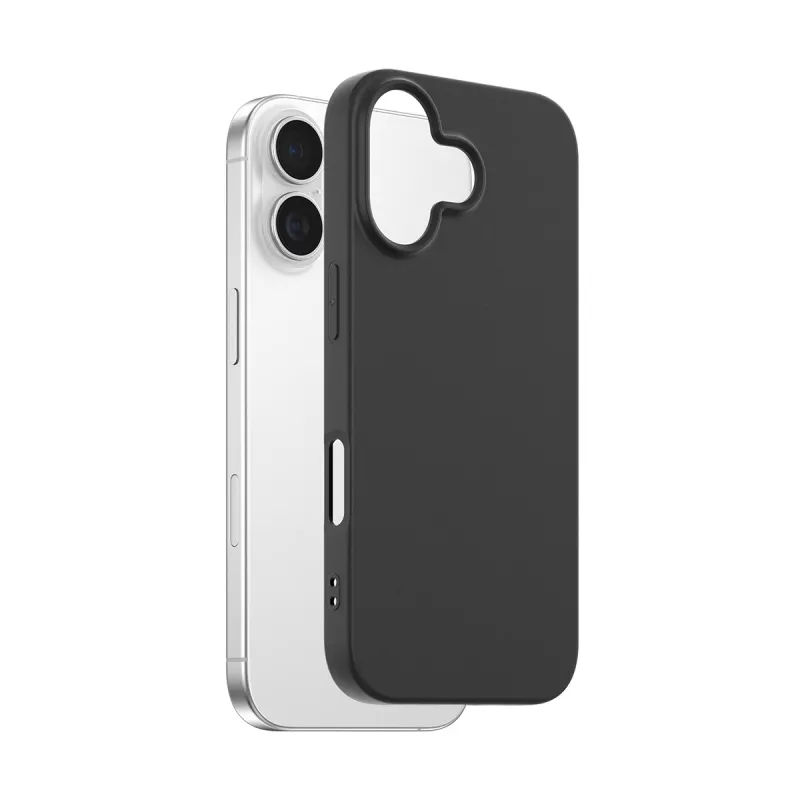 Funda TPU PanzerGlass SAFE. para iPhone 17 — Negra, funda protectora amortiguadora de golpes