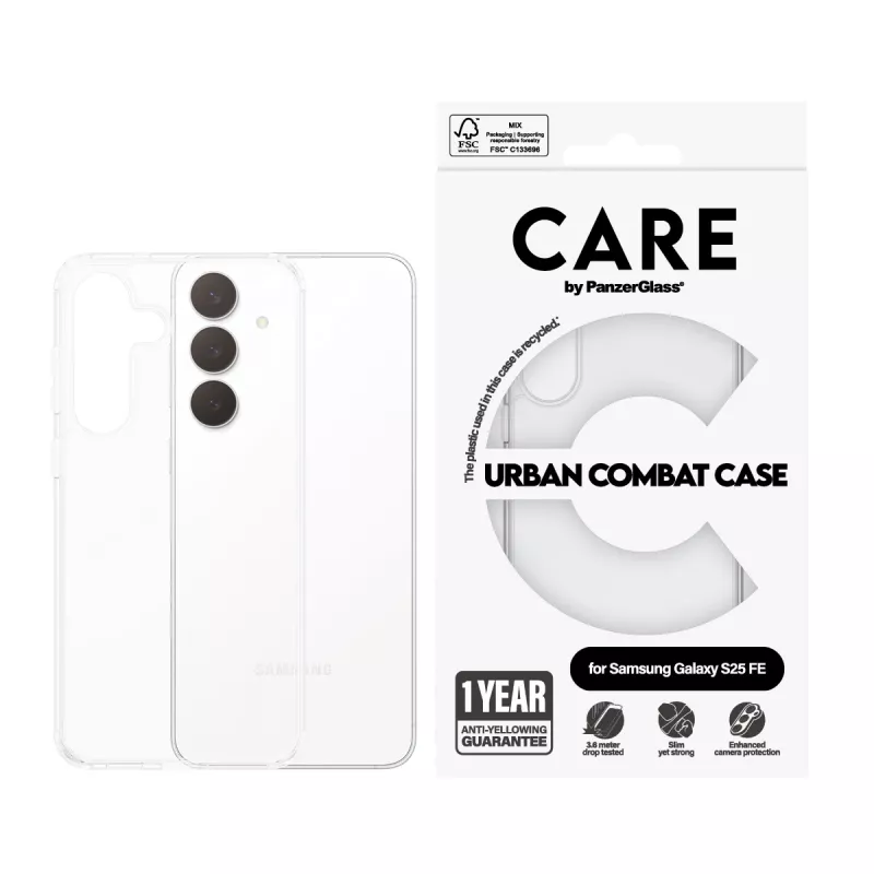 PanzerGlass CARE™ by ® Funda Urban Combat Samsung Galaxy S25 FE 5G
