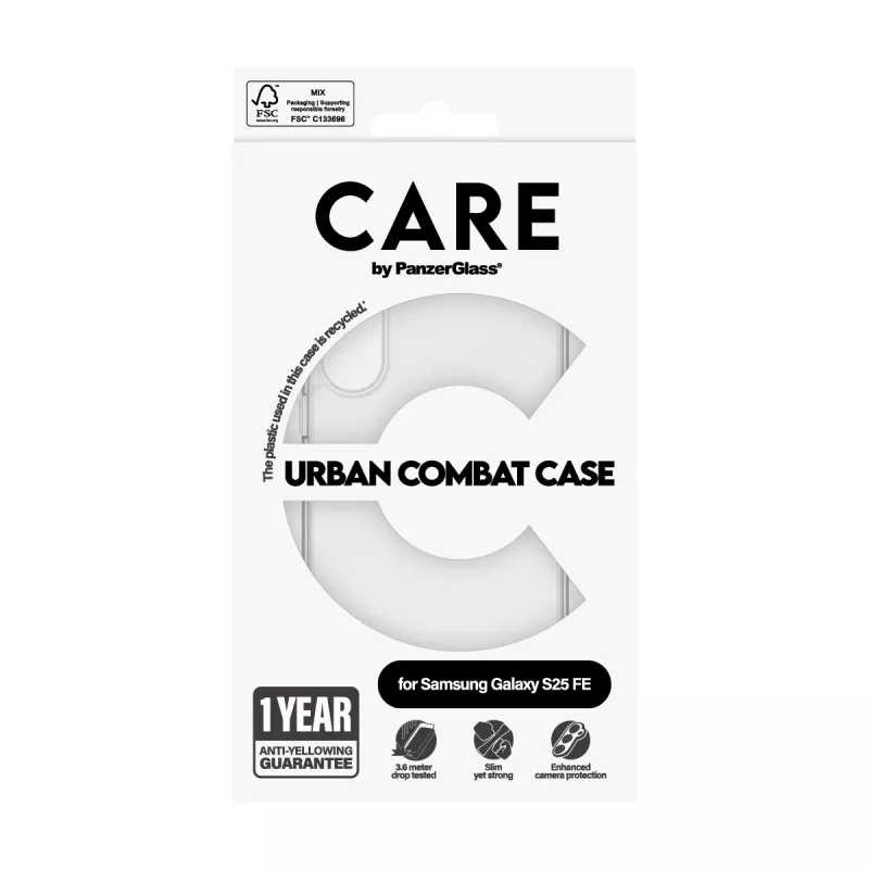 PanzerGlass CARE™ by ® Funda Urban Combat Samsung Galaxy S25 FE 5G