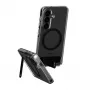 Funda protectora PanzerGlass CARE™ Urban Explorer Case para Samsung Galaxy S26, transparente con soporte negro y compatibilidad Qi