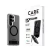 Funda protectora PanzerGlass CARE™ Urban Explorer Case para Samsung Galaxy S26, transparente con soporte negro y compatibilidad Qi