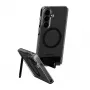 PanzerGlass CARE™ by ® Funda transparente con soporte negro y Qi Samsung Galaxy S26+