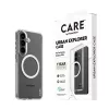 Funda protectora PanzerGlass CARE Urban Explorer Case para Samsung Galaxy S26+ — transparente, blanca compatible con Qi