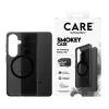 Funda protectora PanzerGlass CARE™ Smokey Case con Qi negro para Samsung Galaxy S26