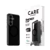 Funda protectora PanzerGlass CARE™ Smokey Case con Qi negro para Samsung Galaxy S26