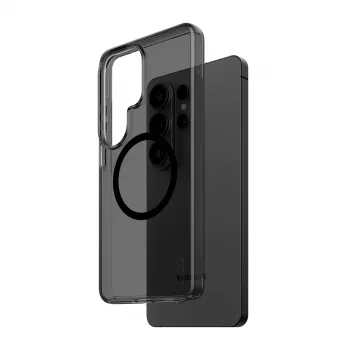 Funda protectora PanzerGlass CARE Urban Explorer Case Smokey con Qi negro para Samsung Galaxy S26 Ultra
