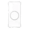 Funda protectora PanzerGlass CARE Samba transparente con Qi blanco para Samsung Galaxy S26