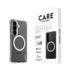 Funda protectora PanzerGlass CARE Samba transparente con Qi blanco para Samsung Galaxy S26