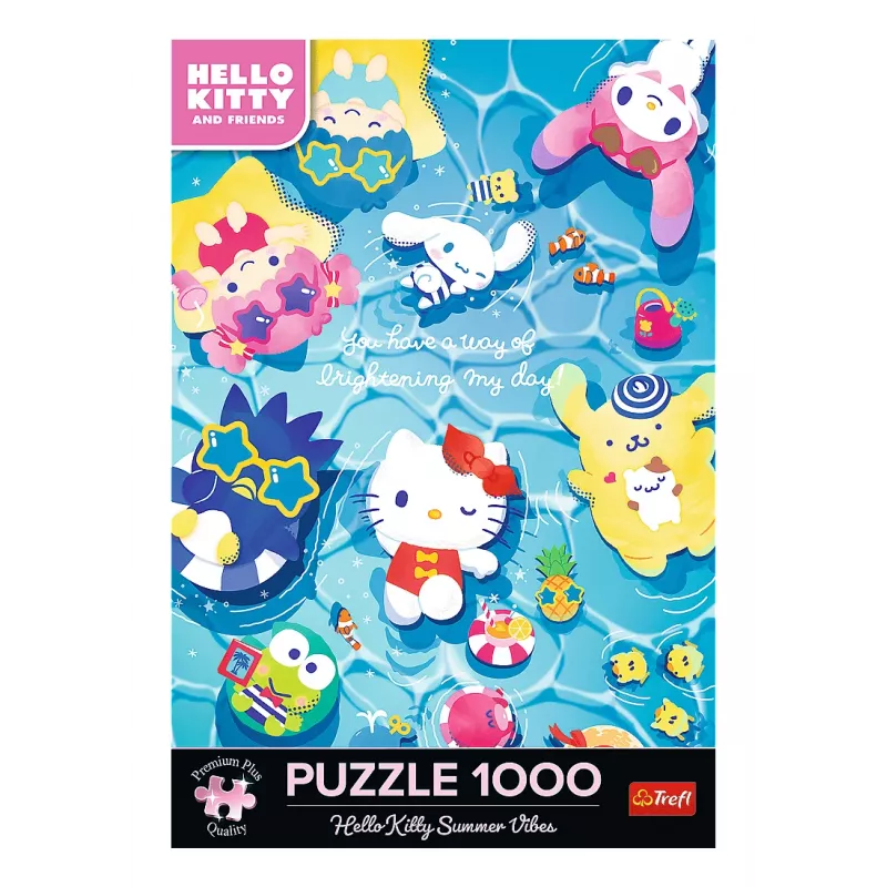 Puzle TREFL Hello Kitty Summer Relaxation — 1000 piezas (modelo 12067)