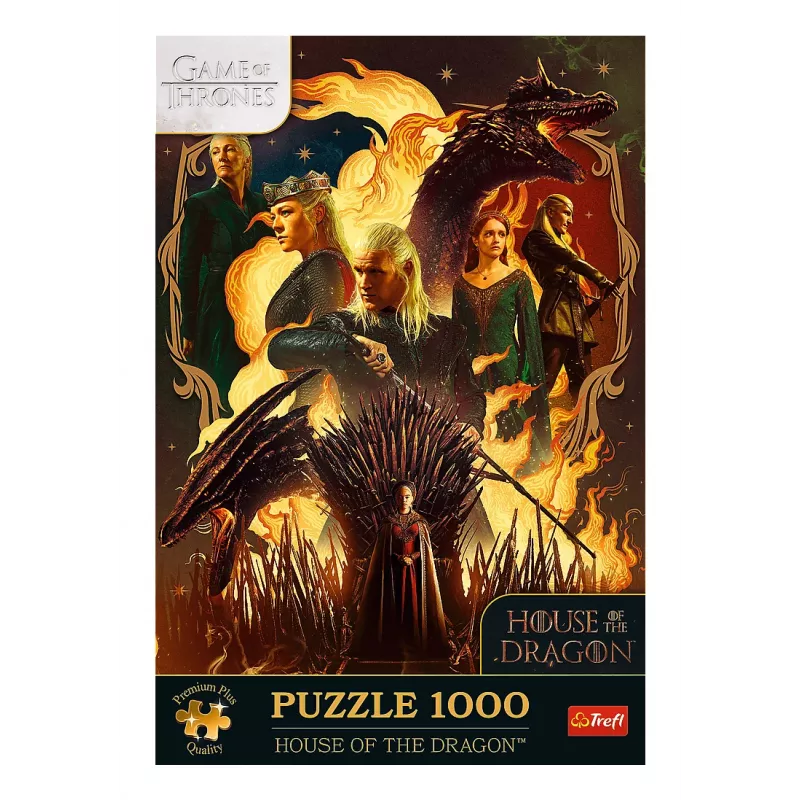 Puzle TREFL Premium Plus Quality 1000 piezas – fantasía, 480 mm de ancho