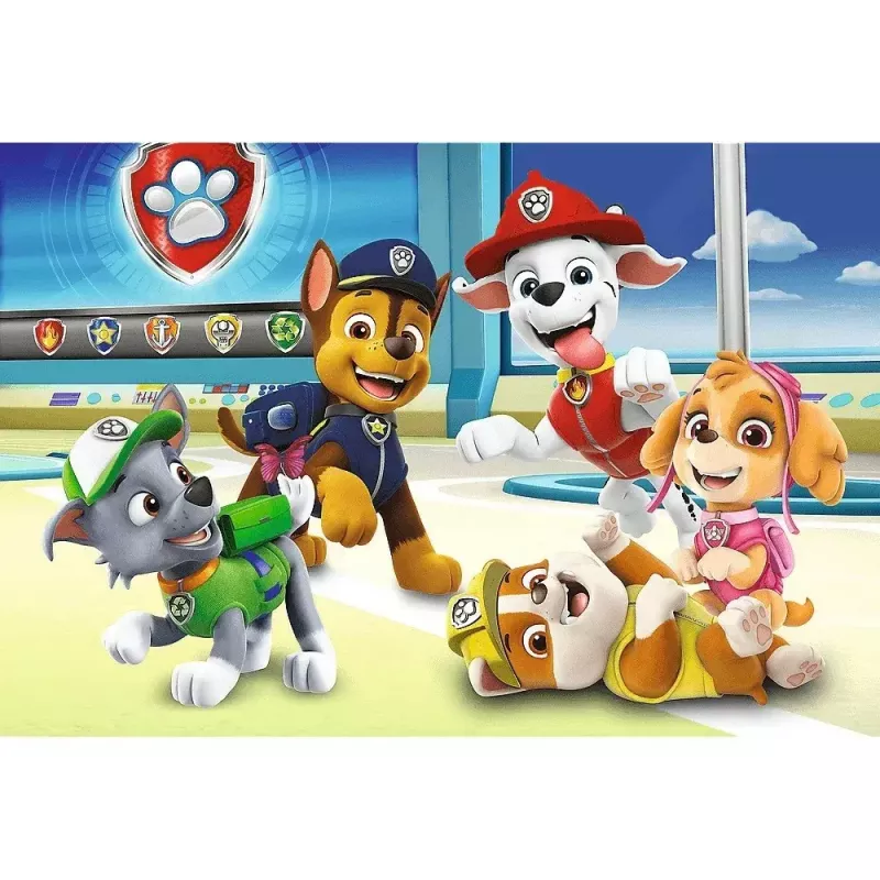 Puzle TREFL Paw Patrol — 60 piezas, puzle para niños, piezas de cartón