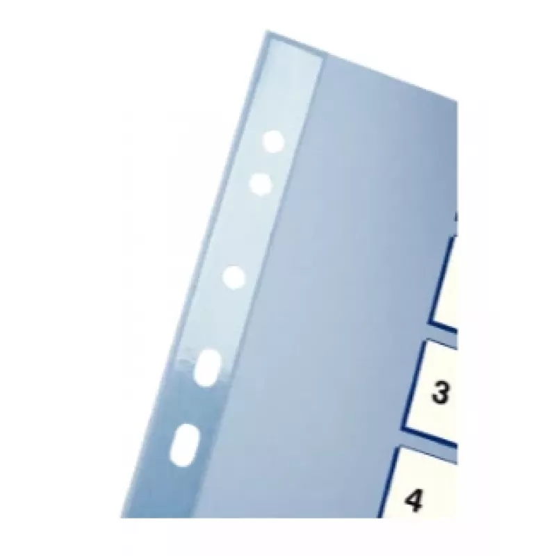 Esselte índice 1-31 PP A4 blanco, registro numérico, polipropileno (PP), azul, blanco, vertical, A4, 0,12 mm