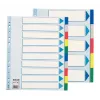 Pestañas de registro ESSELTE 5 piezas A5 polipropileno de colores, para archivar e indexar