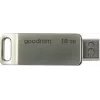 Goodram ODA3 unidad flash USB 16 GB USB Type-A / USB Type-C 3.2 Gen 1 (3.1 Gen 1) plateada