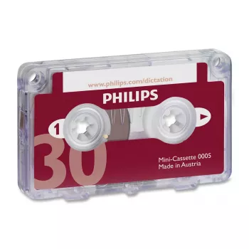 Philips LFH0005 audiocasete 30 min 1 unidad