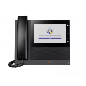 HP Poly CCX 600 teléfono empresarial multimedia para Microsoft Teams y compatible con PoE