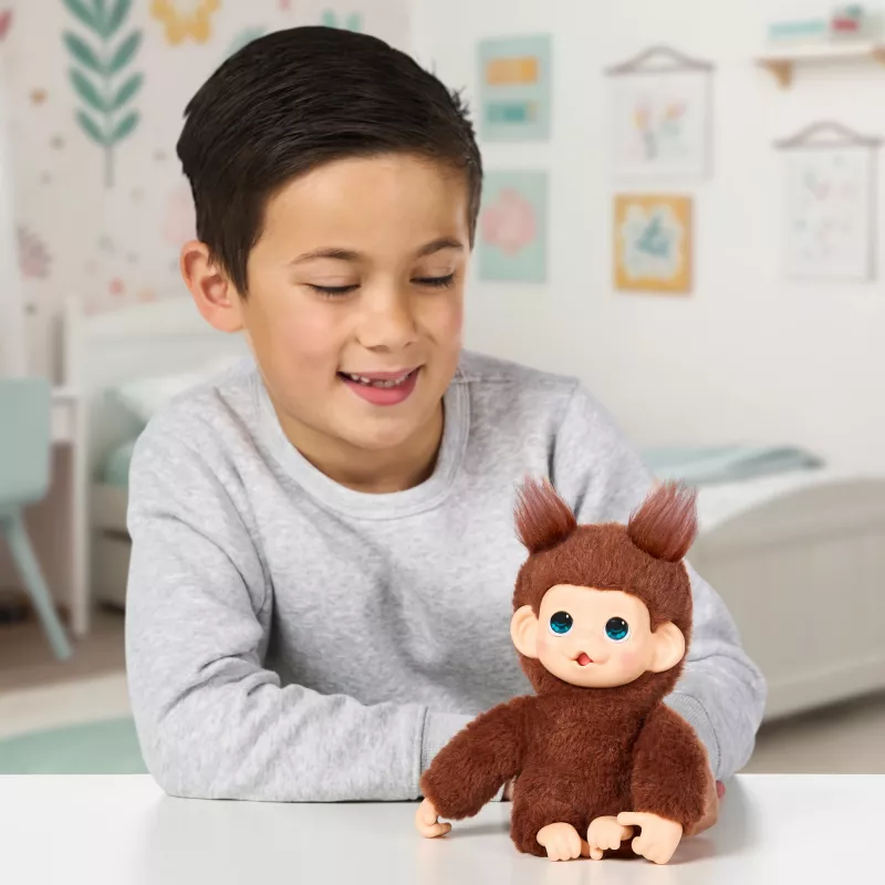 Moose Toys Little Live Pets My Baby Monkey 'Chikki Cherry', niño/niña, 2 año(s), con sonido
