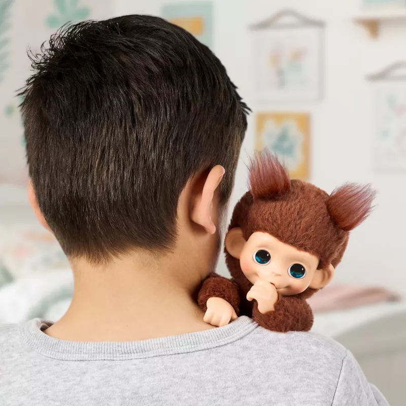 Moose Toys Little Live Pets My Baby Monkey 'Chikki Cherry', niño/niña, 2 año(s), con sonido