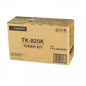 KYOCERA TK-820K cartucho de tóner original negro