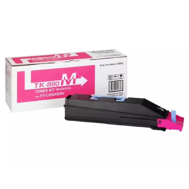 KYOCERA TK-880M cartucho de tóner 1 ud. original magenta