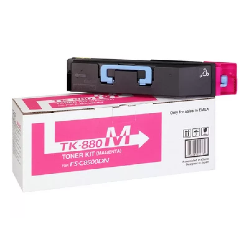 KYOCERA TK-880M cartucho de tóner 1 ud. original magenta