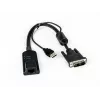 Vertiv Avocent MPUIQ-VMCDV adaptador de interfaz KVM DVI, USB 2.0 negro