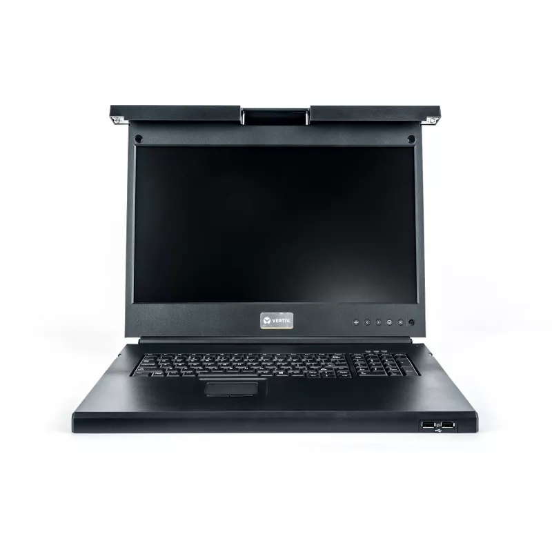 Vertiv Avocent consola de acceso local en rack LCD, 8P KVM, 8 CABLES, USB KB-GER