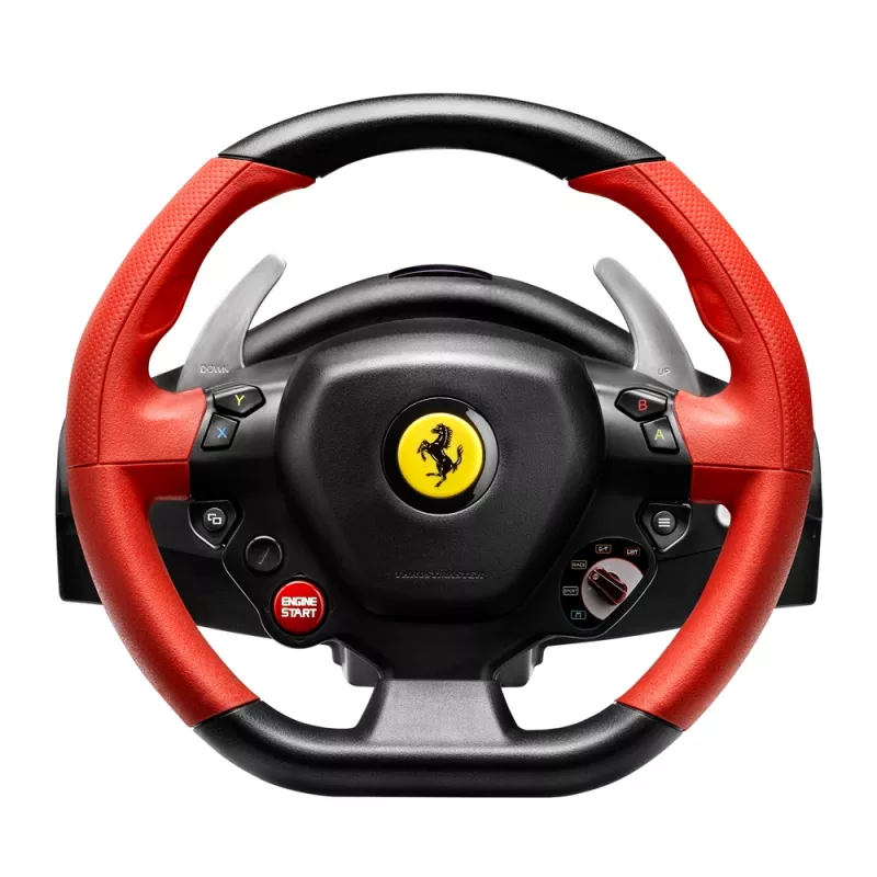 Thrustmaster Ferrari 458 Spider negro, rojo USB volante + pedales Xbox One