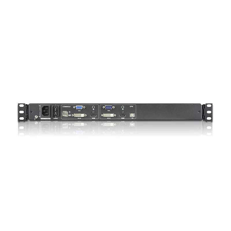 ATEN CL6700MW conmutador KVM montaje en rack negro