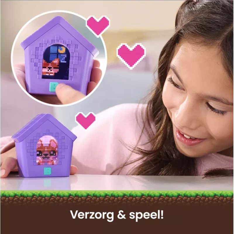 Bitzee, casa interactiva de perro de juguete con 15 cachorros en su interior, sala de juegos 3D, reacciona al tacto, mascota digital de juguete para niñas y niños a partir de 5 años
