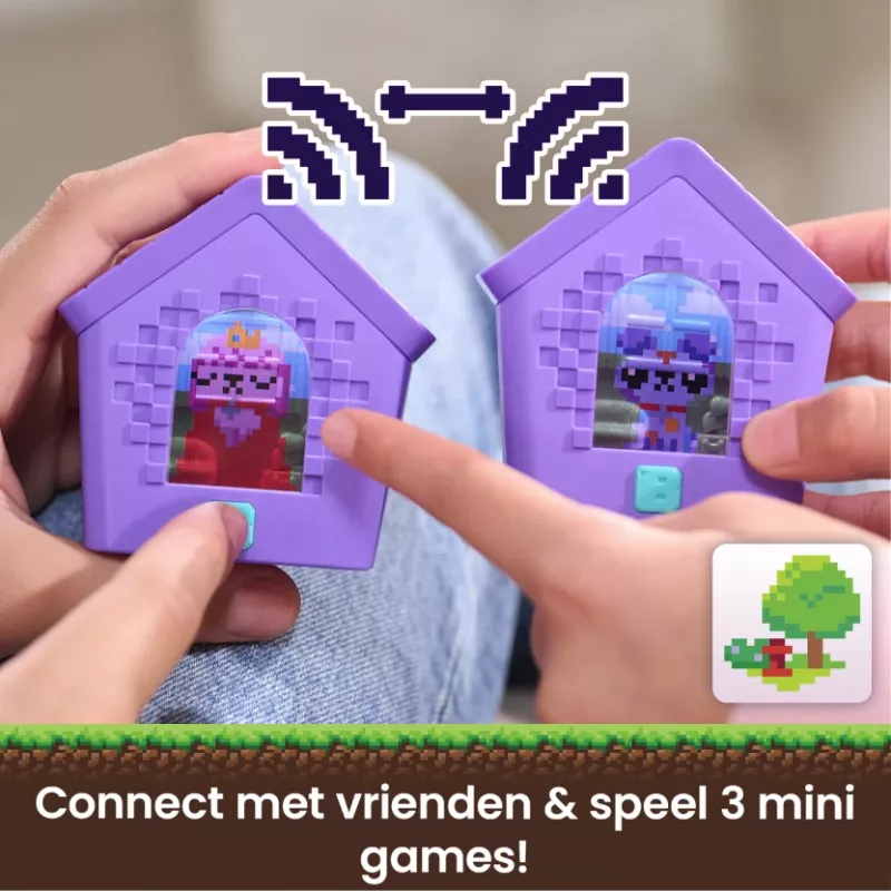 Bitzee, casa interactiva de perro de juguete con 15 cachorros en su interior, sala de juegos 3D, reacciona al tacto, mascota digital de juguete para niñas y niños a partir de 5 años