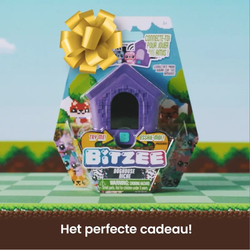 Bitzee, casa interactiva de perro de juguete con 15 cachorros en su interior, sala de juegos 3D, reacciona al tacto, mascota digital de juguete para niñas y niños a partir de 5 años