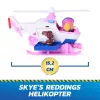PAW Patrol: Search & Rescue, helicóptero de rescate de Skye con 2 figuras, helicóptero de juguete con función de retroceso, juguete para niños y niñas a partir de 3 años