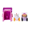 PAW Patrol Skye Pup Squad Launchers con vehículo de Chickaletta pack de 2, juguete para niños y niñas a partir de 3 años