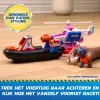 PAW Patrol: Search & Rescue, Zuma Rescue Hovercraft vehículo acuático con 2 figuras, barco de juguete con acción de retroceso, juguete para niños y niñas a partir de 3 años