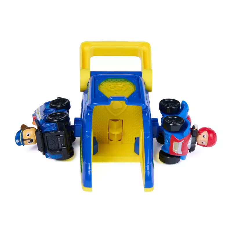 PAW Patrol Chase Pup Squad Launchers con vehículo de Ryder pack de 2, juguete para niños y niñas a partir de 3 años