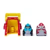 PAW Patrol Marshall Pup Squad Launchers con vehículo de Rex pack de 2, juguete para niños y niñas a partir de 3 años